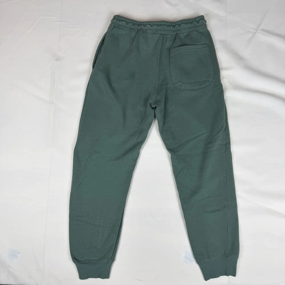 LCKR Mens Fleece Joggers Sage Green Size S Elastic Drawstring Sweatpants RN69778